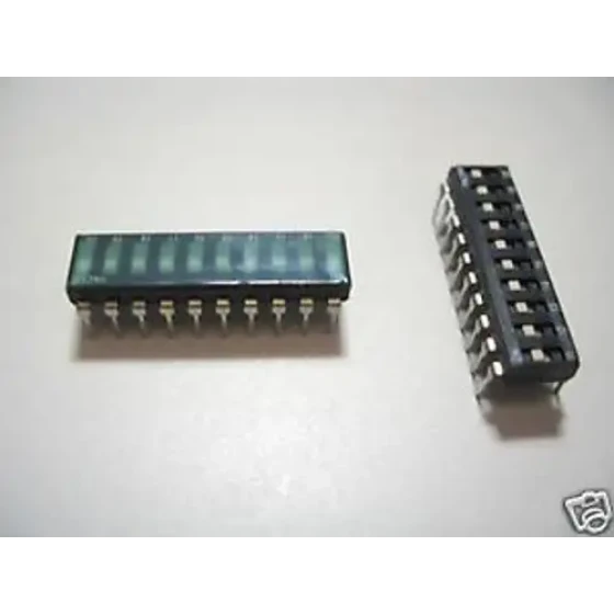 5 000Pz Pacer Techn 10-Position Spst On/Off Dip Switch