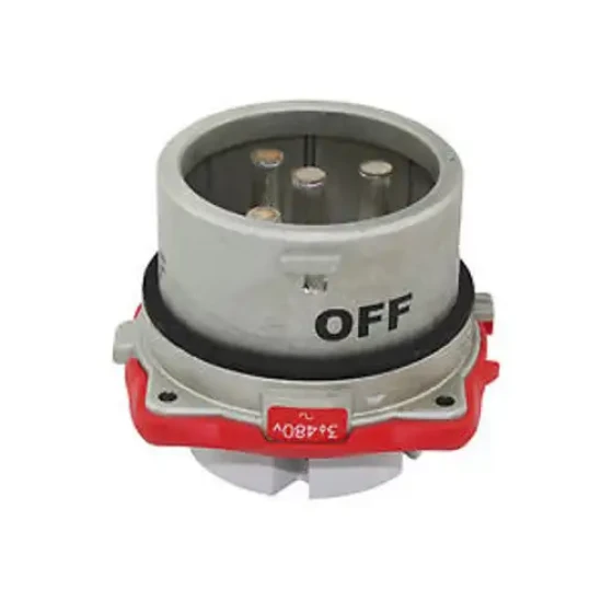 Meltric Pin And Sleeve Receptacle Ds Series Inlet Plug 37-28043-Lp