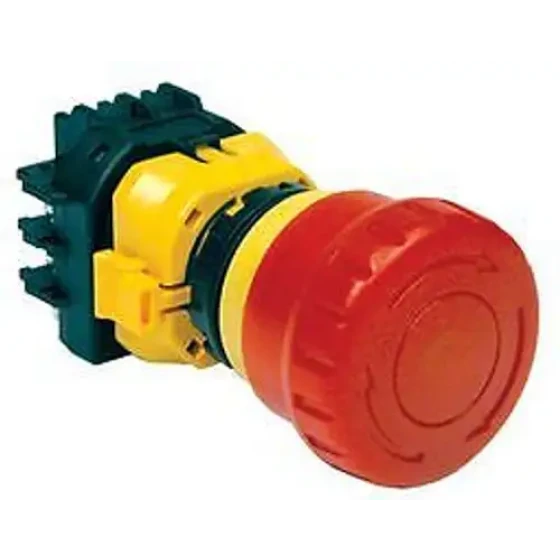 IDEC XW1E-LV411Q4M-R INTERRUPTOR DE PARADA DE EMERGENCIA 1NO/1NC 250VAC