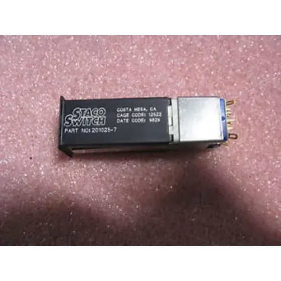 Staco Switch Push Switch # 201025-7 Nsn: 5930-00-168-7966