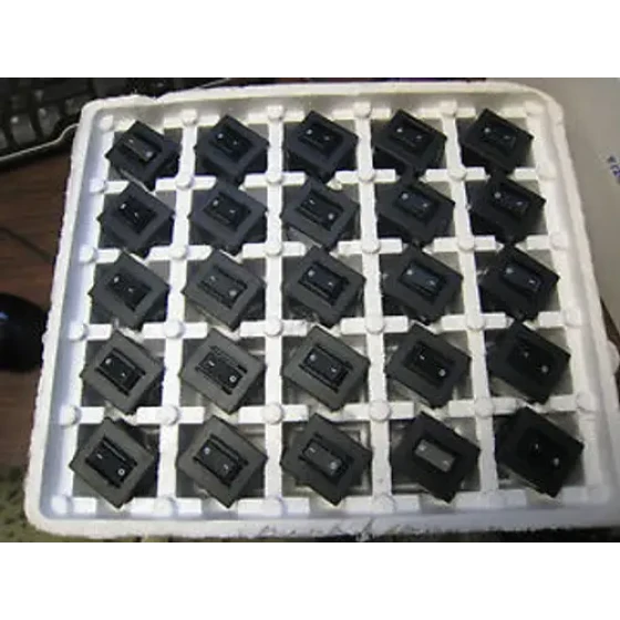 25 Carling Switch 2 Position 20Amp On Off Rocker Switch Mb2-B-34-620-1-A24-2-C