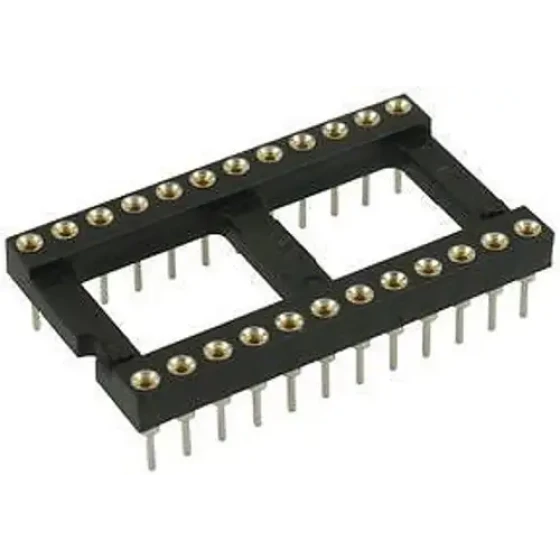 Mill Max 110-43-624-41-001000 Ic Socket Dip 2.54Mm 24Pos