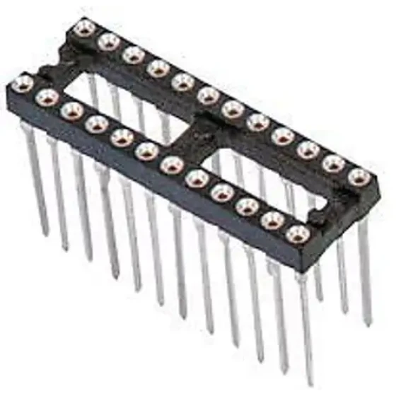 Mill Max 123-13-308-41-001000 Presa a tuffo 8Pos con foro passante