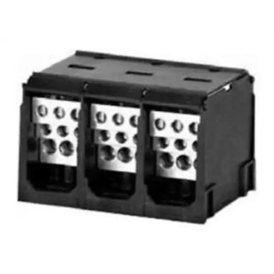96F4475 Marathon-1413400-Terminal Block Barrier 3Pos 16-10Awg