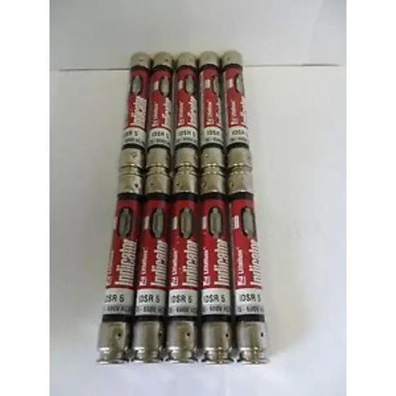 Littelfuse IDSR 5 Amp Fuses Bussmann FRS-R-5 600 Volts