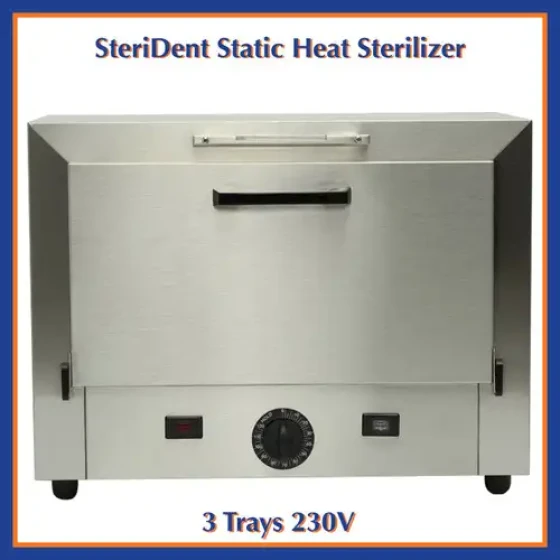 CPAC Steri-Dent Model 300 Dry Heat Sterilizer Autoclave 3-Trays 230V