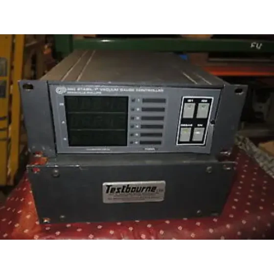 Controlador de Vacuómetro Granville-Phillips 360 Stabil-1 con fuente de alimentación