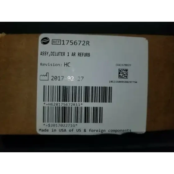 Beckman Coulter LH750 LH-750 1500 Verdünnerplatte 1 AR 1AR 175672