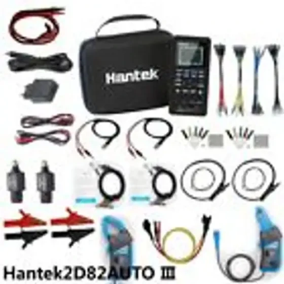 Hantek 4-In1 2D82 80Mhz 250Msa/S Multimeter Diagnostic Auto Digital Oscilloscope