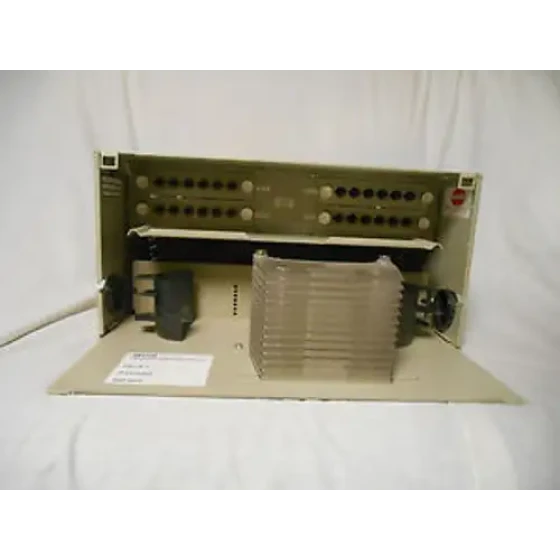 Siecor FDC003 24 Capacity Fiber Distribution Center With four Siecor FDC-CP1P-25