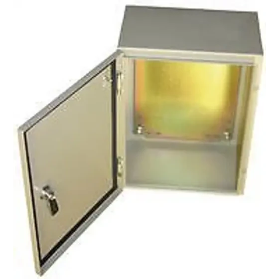 Bud Industries Snb-3732 Gehäuse Wandhalterung Stahl Grau