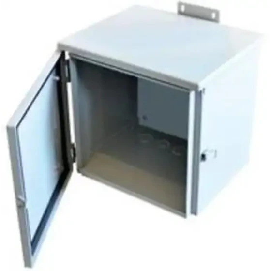 No. 92T3393 Bud Industries N3R-5806 Enclosure Wall Mount Steel Grey