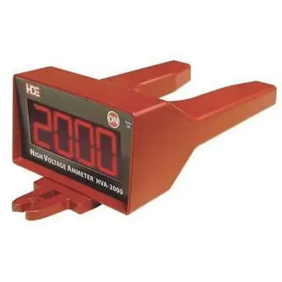 Hde Hva-2000 High Voltage Ammeter 25 To 500Hz Led