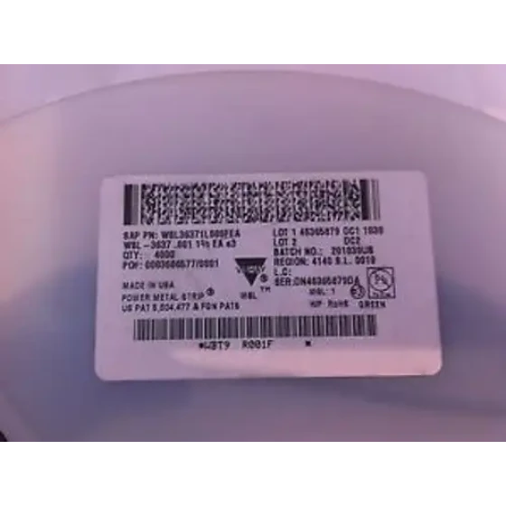 Wsl36371L000Fea-Vishay-2576 Pcs Reel Resistor 0.001 Ohm 1% 3W Smd