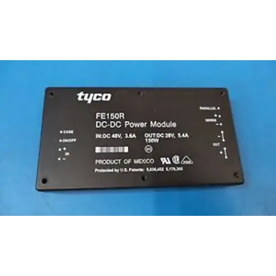 TYCO FE150R Leistungsmodul: Gleichstrom-Gleichstrom-Wandler38Vdc-60Vdc Eingang 28Vdc 150W -20 ea