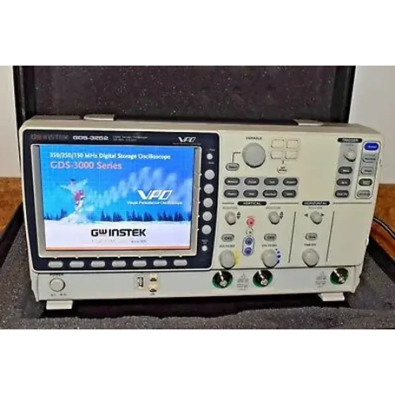 Osciloscopio digital Gw Instek Gds-3252 250 Mhz Seminuevo