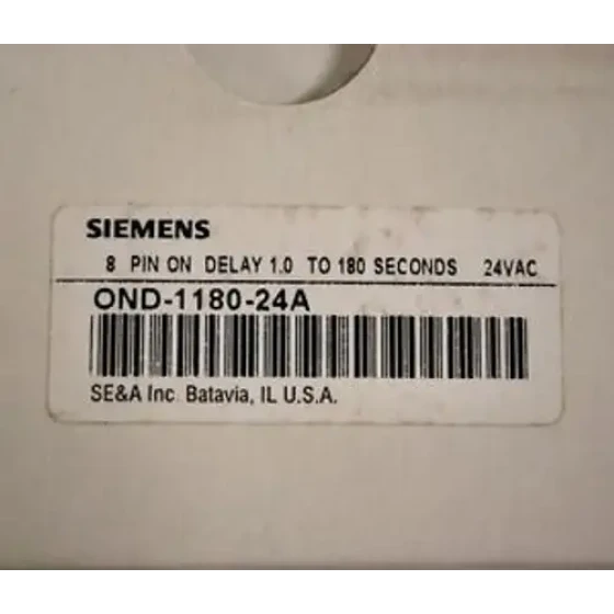 Relé temporizado Siemens OND-1180-24A - OND118024A