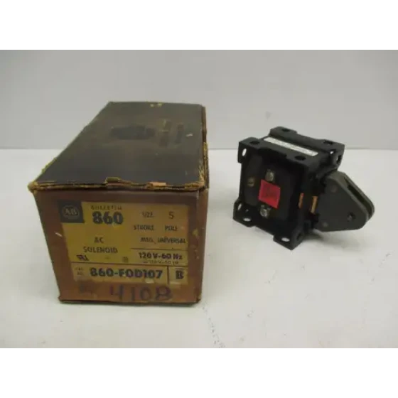 Solenoide Allen Bradley 860-Fod107 taglia 5