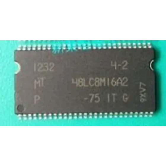 (250 Stück) MT48LC8M16A2P-75IT DRAM SDRAM 128M-Bit 8Mx16 3,3V 54-Pin TSOP-IIT/R