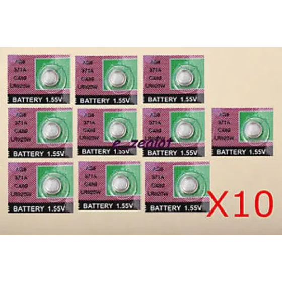 10Pcs Lr920-371Batteries Coin Batteries Watch Batteries Perfect