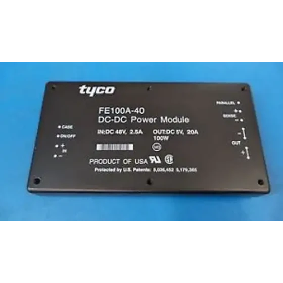 Tyco Fe100A-40 Dc-Dc Power Module In:Dc 48V 2.5A Out:Dc 5V 20A - Case Of 24