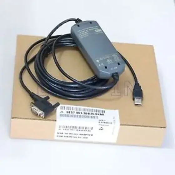 6ES7901-3DB30-0XA0 Câble multi-maîtres Siemens USB-PPI driver DB9 90¬∞ angle