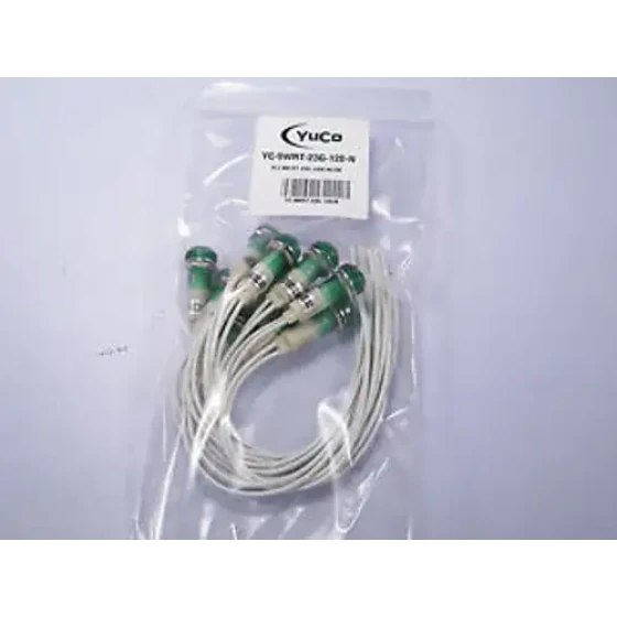 100 PLI-9W-RT-23G-120V-N NEON 9MM PILOT LIGHT120V AC/DC WIRE-BASE RING+N