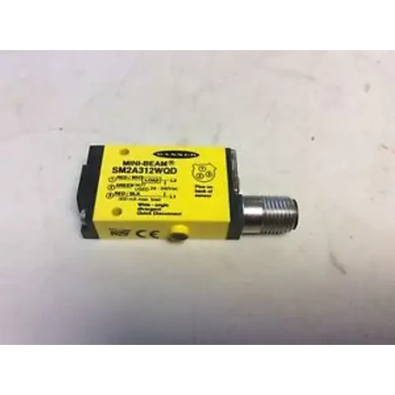 Banner SM2A312WQD Mini Beam 24-240 VAC Weitwinkel-Lichtschranke SM2A312