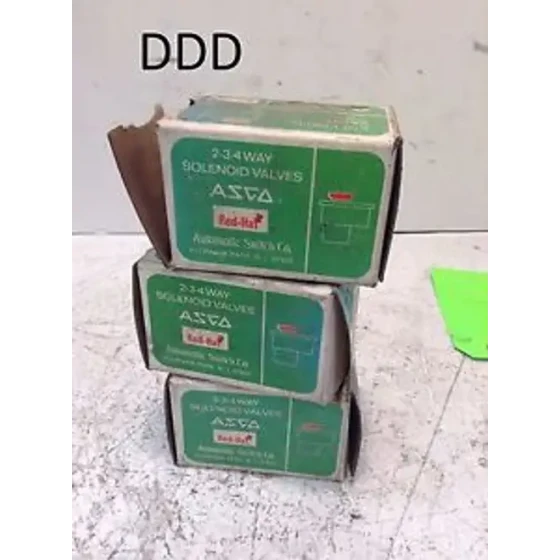 3 ASCO Red Hat Spare/Replacement Coil 64-982-10-D 240/50 Volt