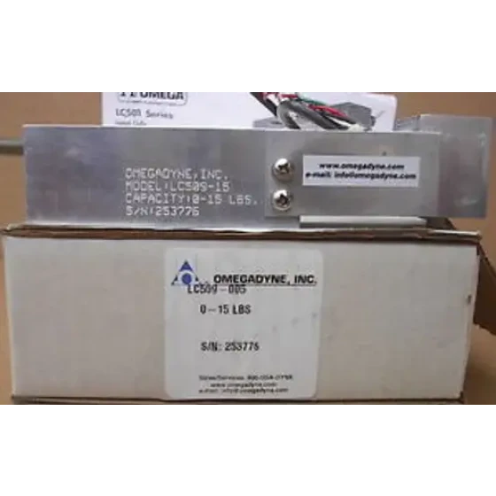 Nos Omegadyne Beam Load Cell Lc509-005 0-5Lbs Construido En Salida Amplificada