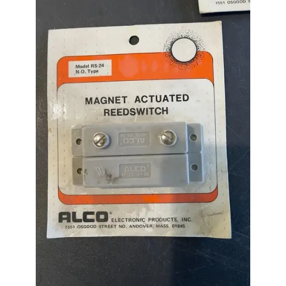 A Lot Of 9 ALCO MAGNET RS-24 N.O TYPE Magnet Actuated