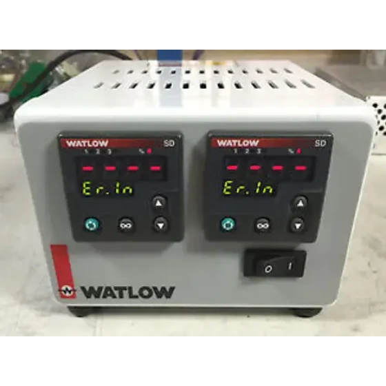Watlow Regelkonsole Dual-7Rrg-2200 W/ Sd6C-Hcaa-Aarg Pid Temperaturregler