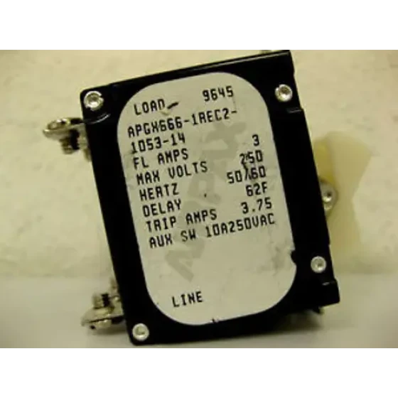AIRPAX APGX666-1REC2-1053-14 LEISTUNGSSCHALTER -