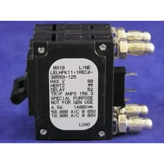 Disyuntor de bala Airpax 125 Amp Lelhpk11-1Rec4-30559-125