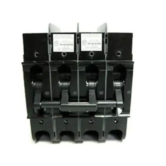 Heinemann Eaton Cd4-A3Du-W-60-240Ac-2 Circuit Breaker 60A 240Ac 50-60Hz -