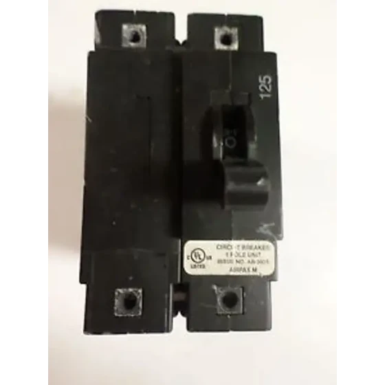 (1) AIRPAX LELPK11-1REC4R-33086-125-V LELPK111REC4R33086125V 1 POLE 125 AMP