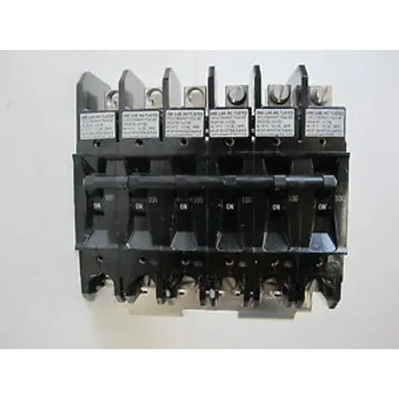Carlingswitch Interruptor automático 100A 6 polos Ea6-X0-03-232-3Dx-Ac