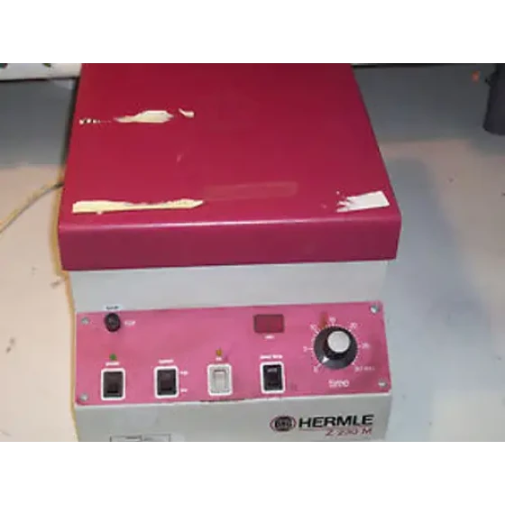 Hermle Z 230 M Zentrifuge mit Hermle 220-59V 24-Loch Rotor Z230m 220.59V