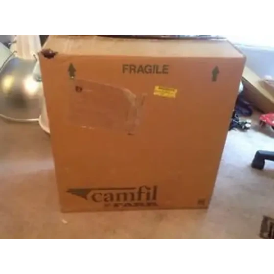 Camfil 01Xh-24Z24Z12-Fd-3-C-A 00-0/00 Filtro de aire de 0,3 micras y eficacia del 99,97