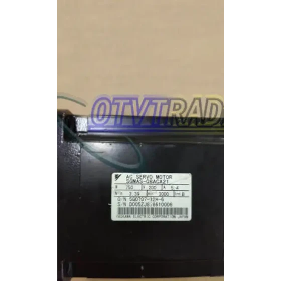 Servomotor Yaskawa Sgmas-08Aca21