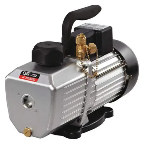 Pro-Set Vp12D Vacuum Pump 12.0 Cfm 1 Hp 25 Microns