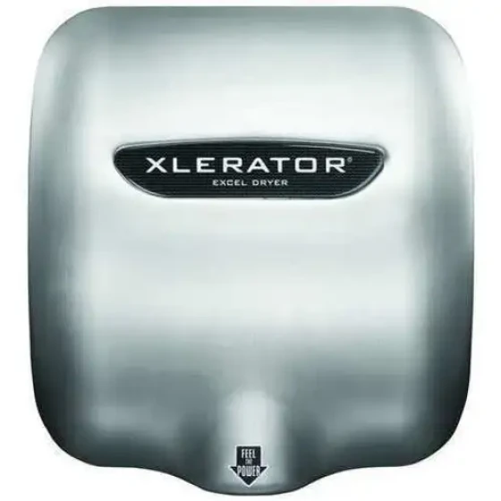 Xlerator Xl-Sb-H-110-120V Brushed No Ada 110 To 120 Vac Automatic Hand Dryer