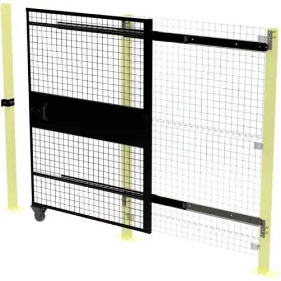 Husky Rack & Wire Velox Guard Slide Door W/Right-Side ing- 5Ftwx6 1/2Fth