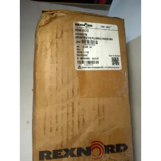 1 Rexnord Zep230778 Pillow Block Roller Bearing Unit Nib