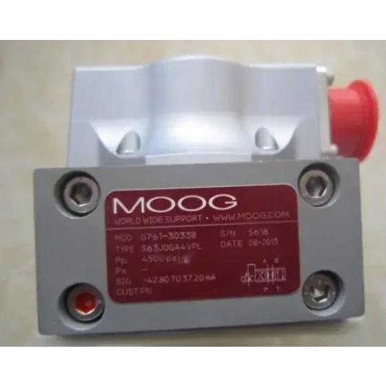 Nouvelle valve Moog G761-3033B S63Joga4Vpl