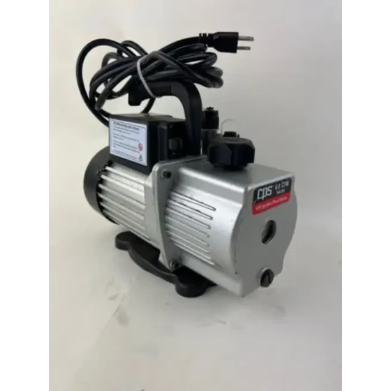 Pro-Set Vacuum Pump: 6 Cfm Displacement 1/2 Hp Hp 1/4 In And 1/2 In Flare/3/8