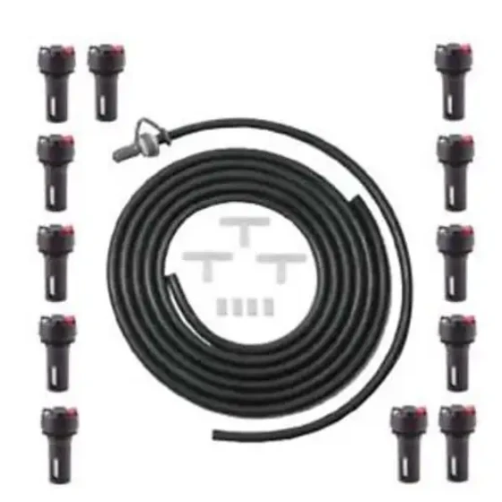 Battery Watering Tech. : 12-Cell Watering System Kit (Centurion Vb-Tb4) Gray End