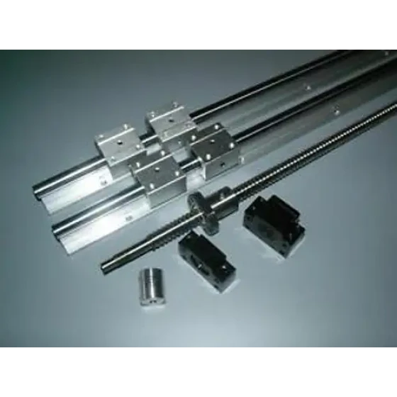 Sbr25-300Mm 2 Linearschiene+Kugelschraube Rm2505-300Mm+1 Satz Bk/Bf20 Endlager Cnc