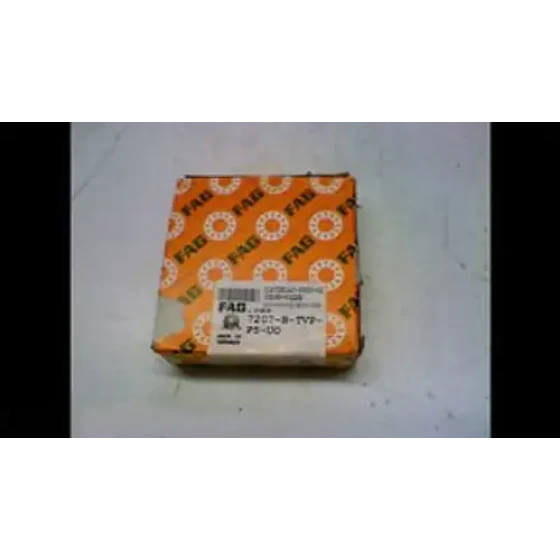 Fag 7207-B-Tvp-P5-Uo Angular Ball Bearing Singal Row 35Mm Id #162968