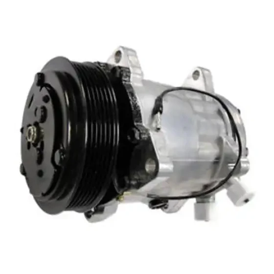 8208688 12 Volt Ac Compressor Made To Fit Several Fiat Tractors
